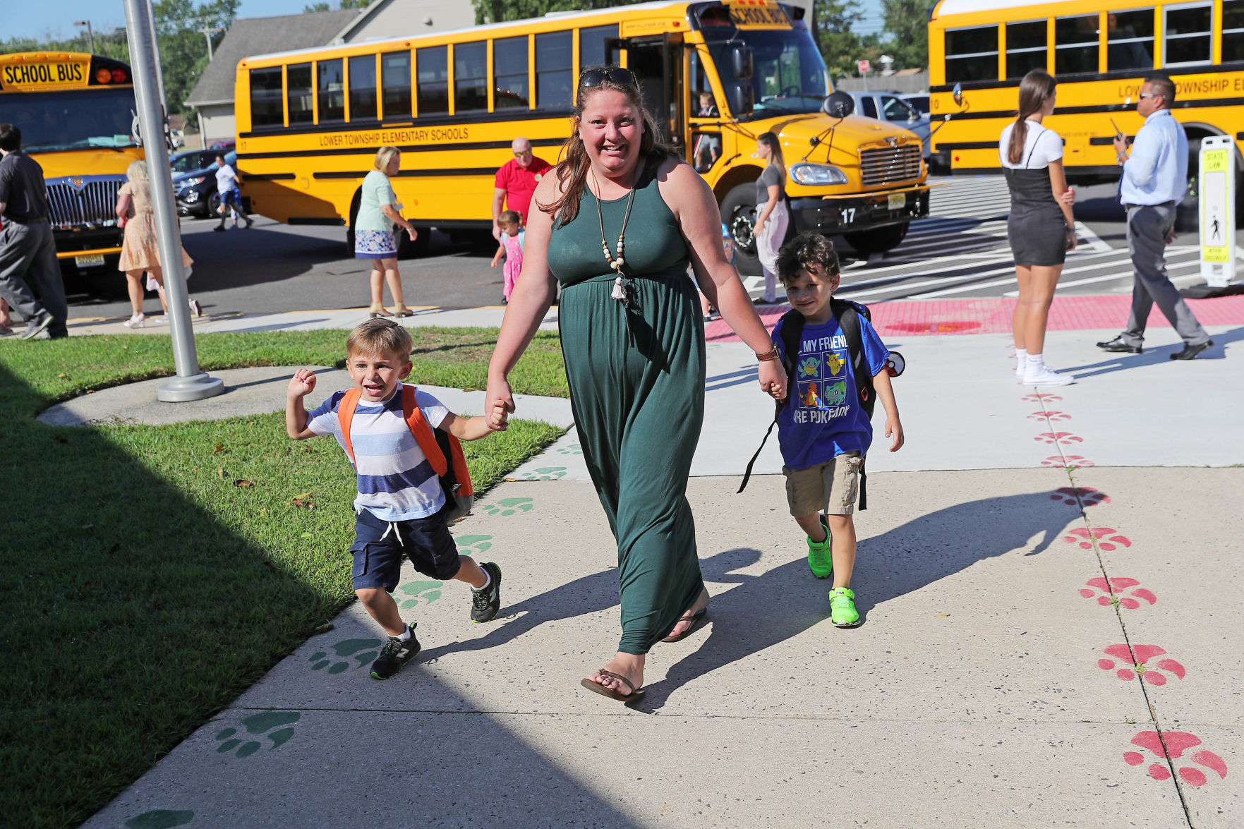 First day of School of David C. Douglass Veterans Memorial School